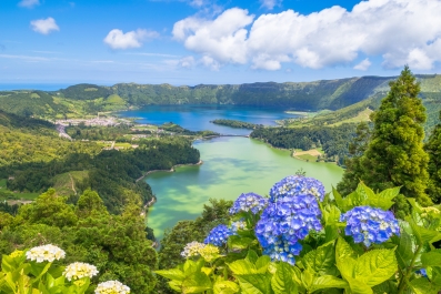 Sete Cidades Lagune auf den Azoren